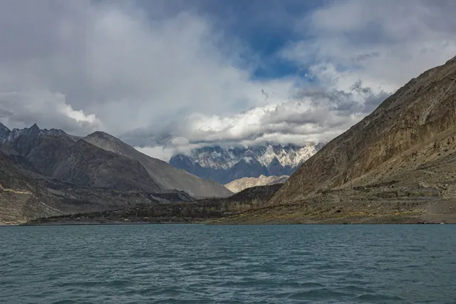 Attabad Lake in Hunza, Gilgit-Baltistan